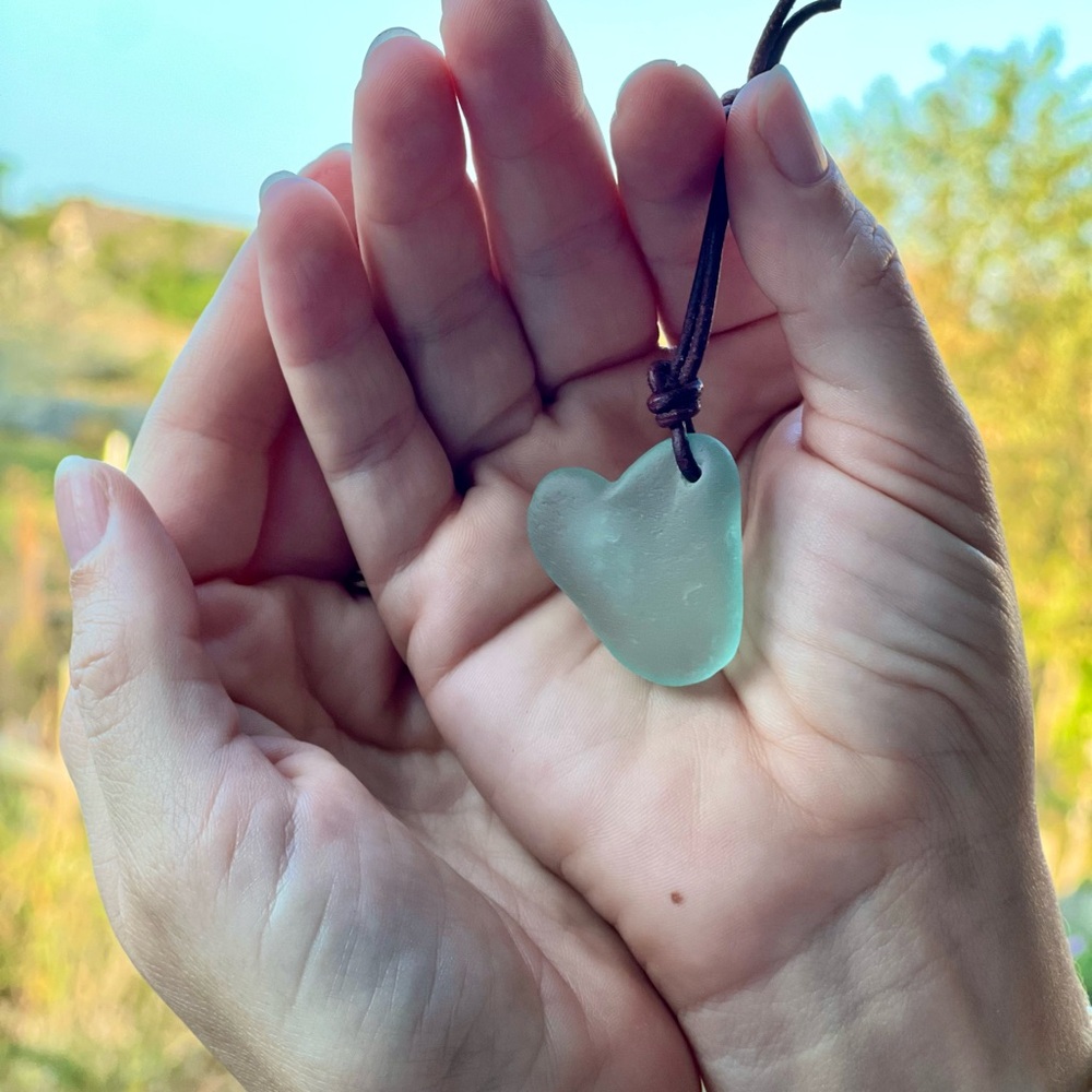 Elegant Sea Glass Window Ornament